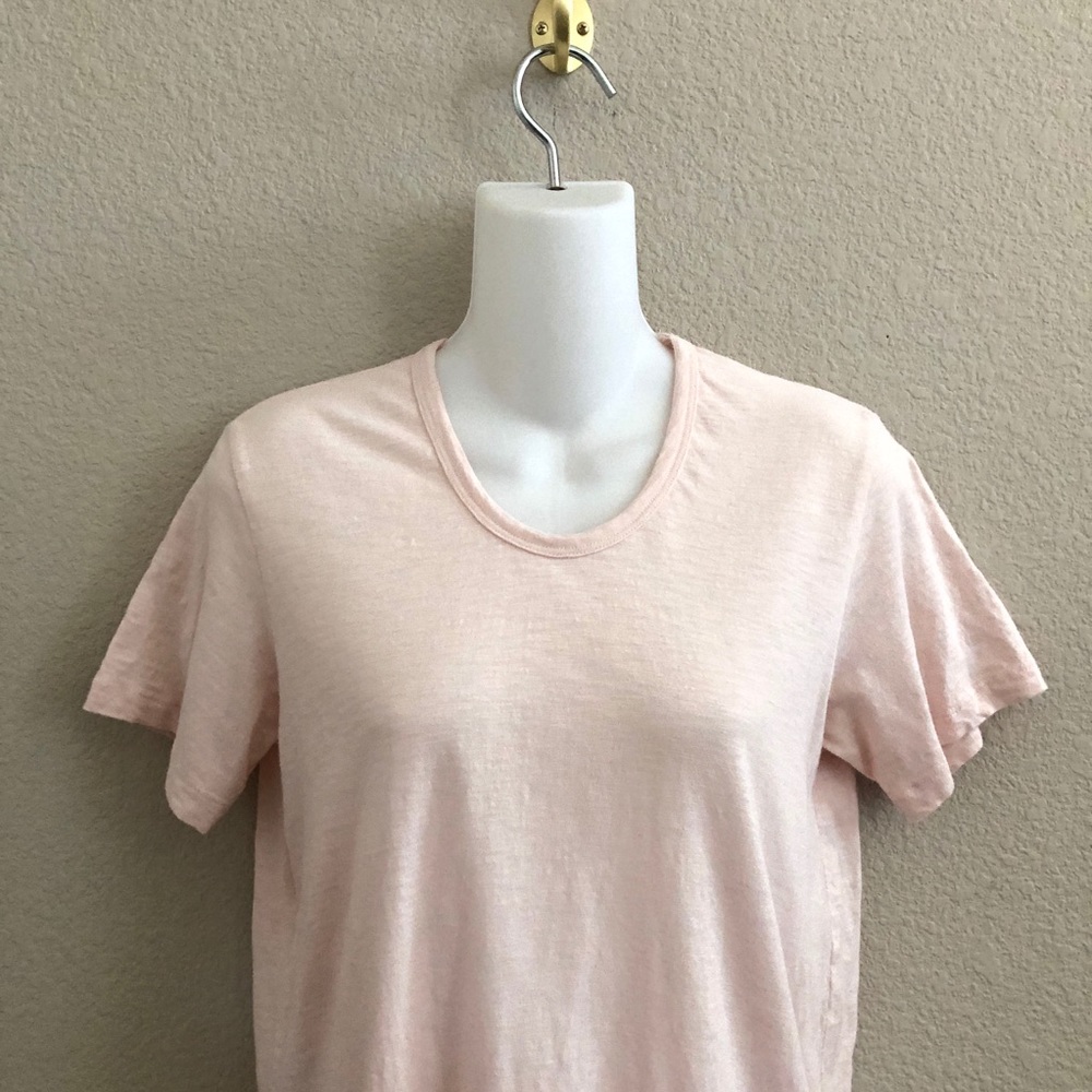 Pepin Anthropologie Short Sleeve Cut Out T-Shirt - Picture 4 of 7